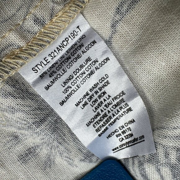 Corey Lynn Calter Womens XS Romper Penelope Toile Linen Blend Anthropologie - Picture 8 of 8